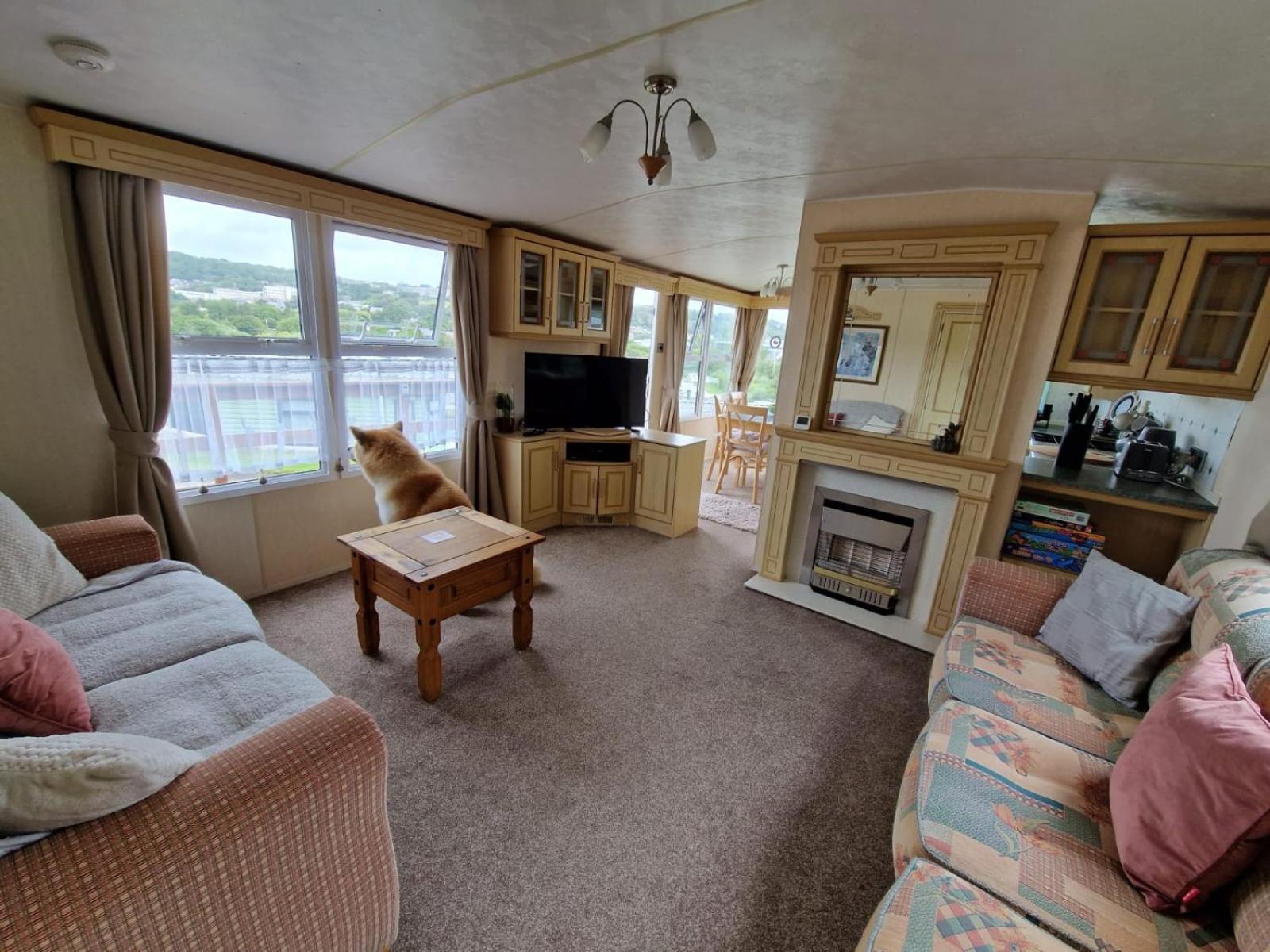 Haven On The Hill 2 Bed Caravan With Town Views Of Aberystwyth F7 Esterno foto