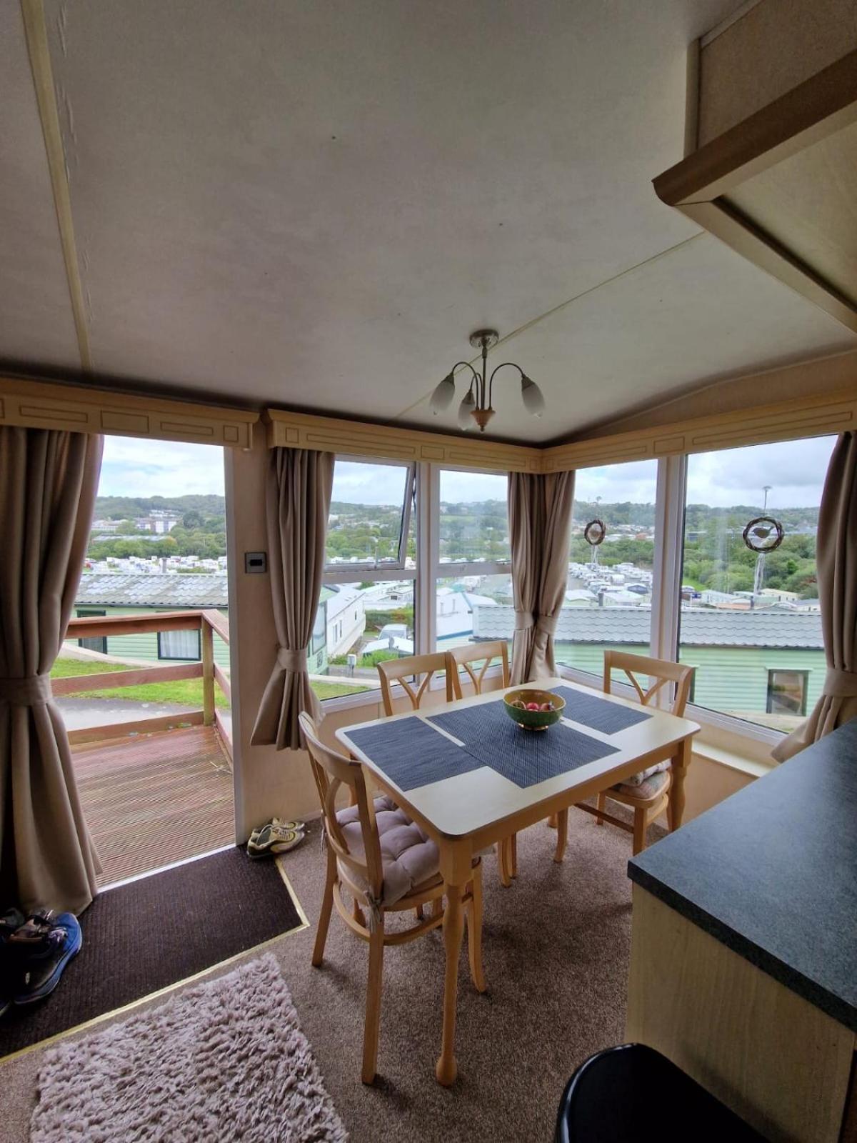 Haven On The Hill 2 Bed Caravan With Town Views Of Aberystwyth F7 Esterno foto